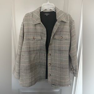 Madewell Plaid Barn jacket size large